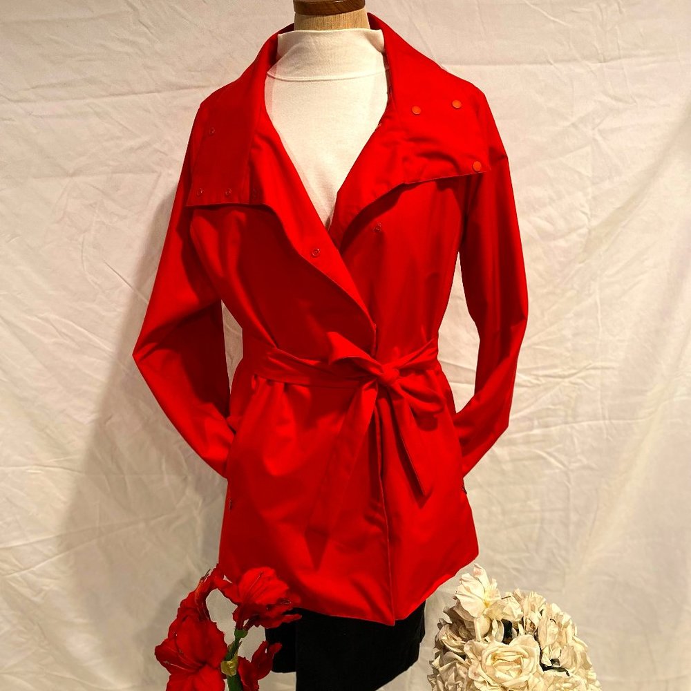 Red Women's Patagonia Rain Jacket